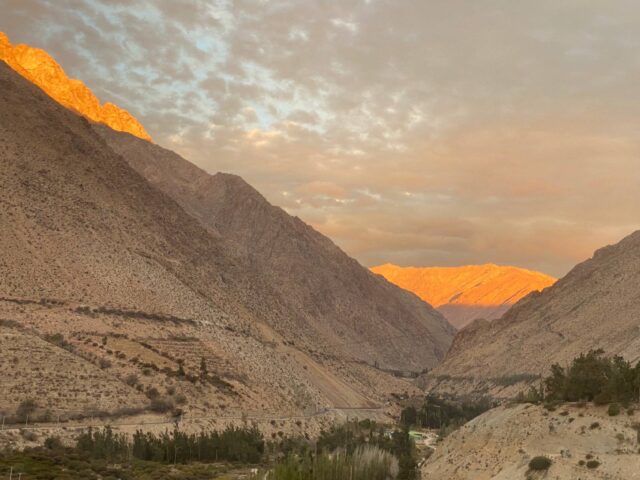 acceso al valle del elqui